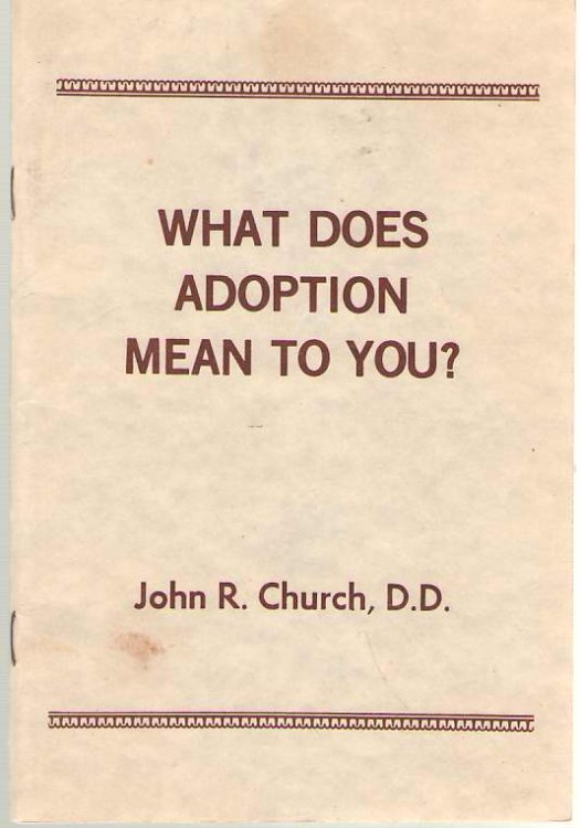 What Does Adoption Mean To You