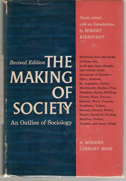The Making Of Society An Outline of Sociology