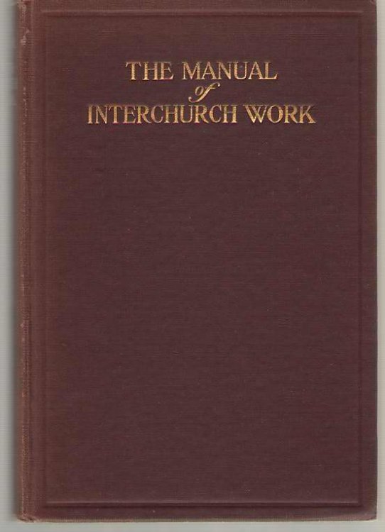 The Manual Of Inter-church Work