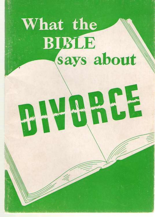 What The Bible Says About Divorce