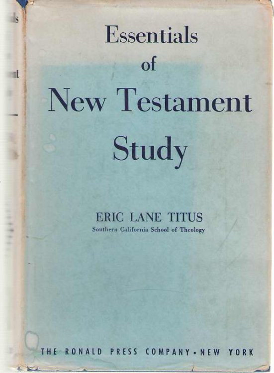 Essentials of New Testament Study