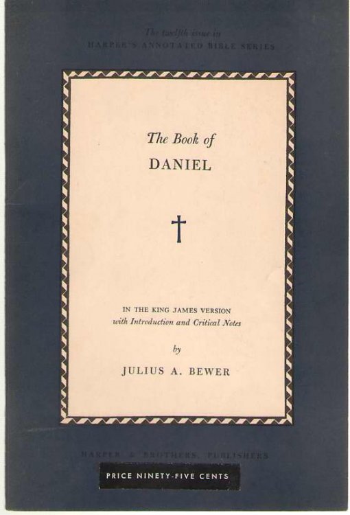 Harper's Annotated Bible Series Book of Daniel : Number 12