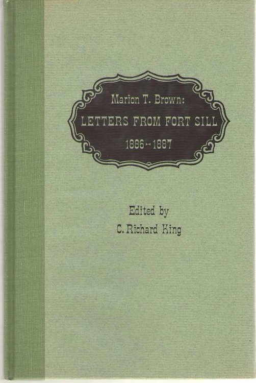 Marion T. Brown Letters from Fort Sill 1886-1887