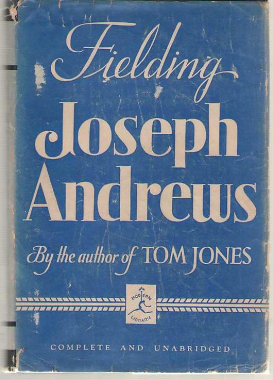 The History And Adventures Of Joseph Andrews