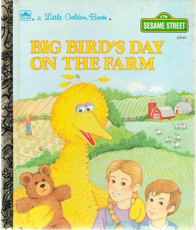 Big Bird's Day on the Farm (A Little Golden Book)