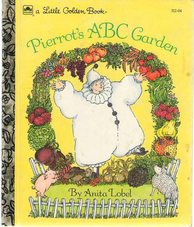 Pierrot's ABC Garden A Little Golden Book