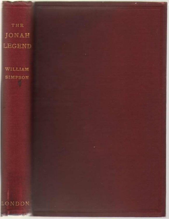 The Jonah Legend A Suggestion of Interpretation