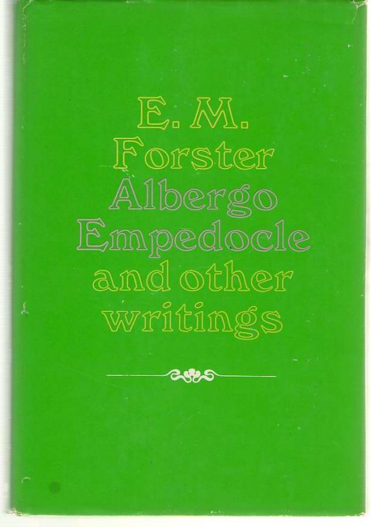 Albergo Empedocle and Other Writings