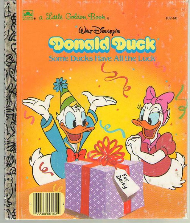 Walt Disney's Donald Duck Some Ducks Have all the Luck