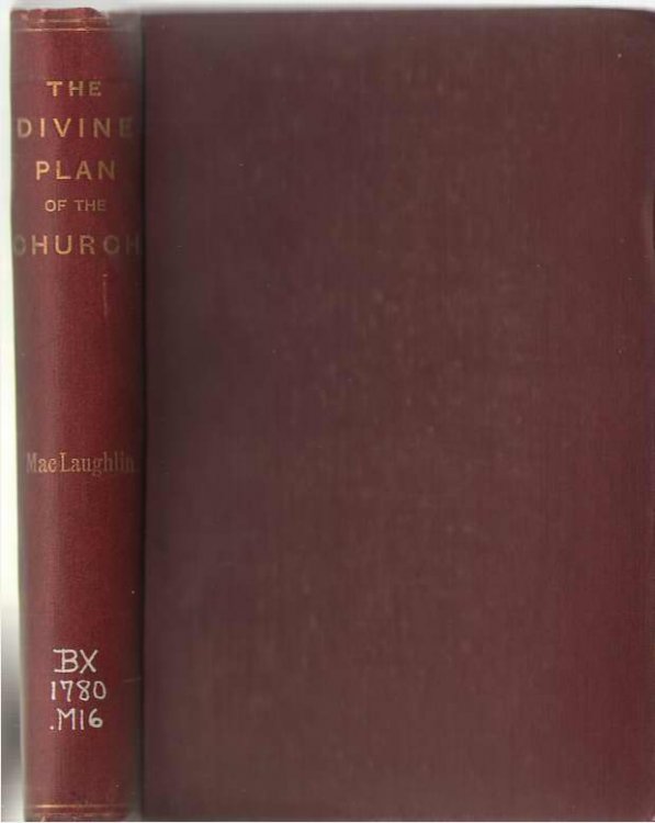 The Divine Plan of the Church Where Realised, and Where Not