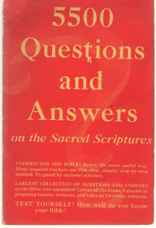5500 Questions and Answers on the Sacred Scriptures