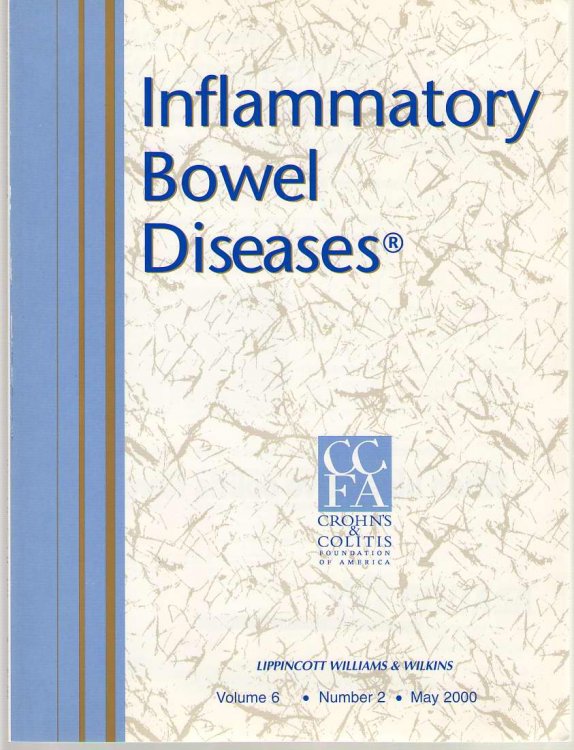 Inflammatory Bowel Diseases: Official Journal Of The Ccfa Volume 6 - Number 2 - May 2000