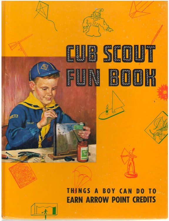 Cub Scout Fun Book Things a Boy Can Do to Earn Arrow Point Credits