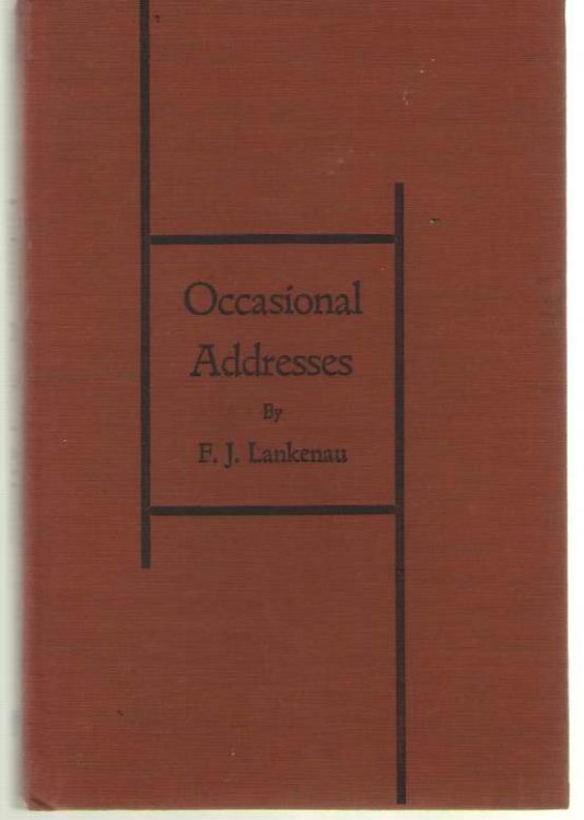 Occasional Addresses