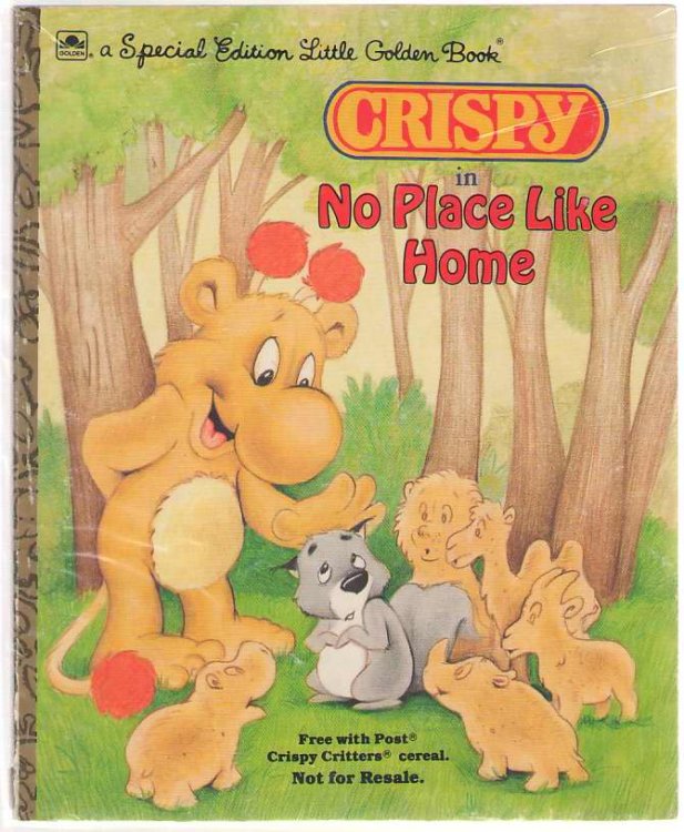 Crispy In No Place Like Home Post Crispy Critters Cereal Promotion