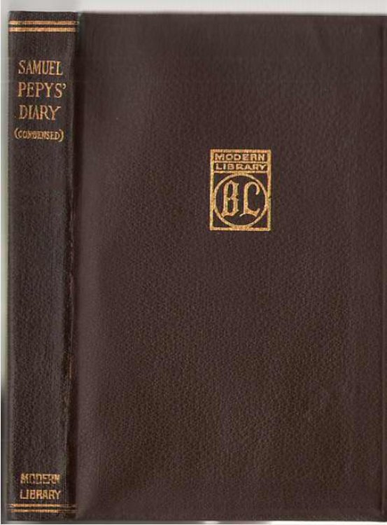 Passages From The Diary Of Samuel Pepys