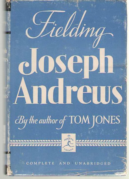 The History And Adventures Of Joseph Andrews