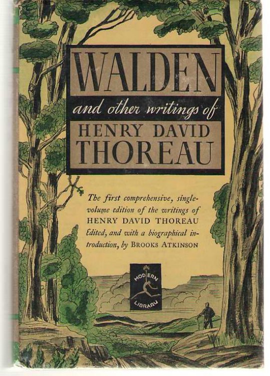 Walden And The Other Writings Of Henry David Thoreau