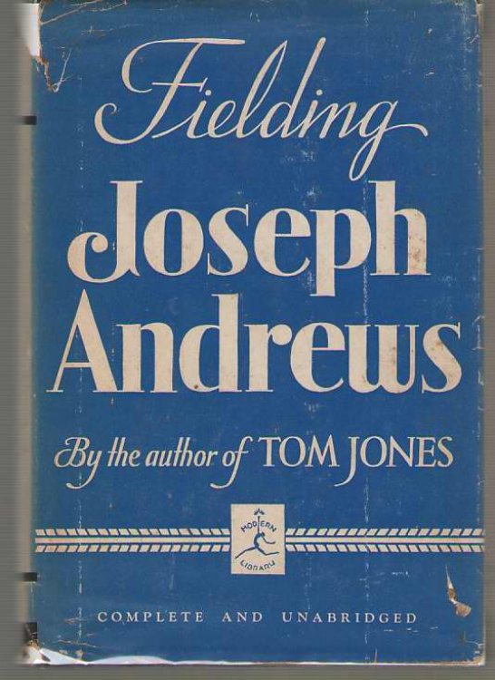 The History And Adventures Of Joseph Andrews