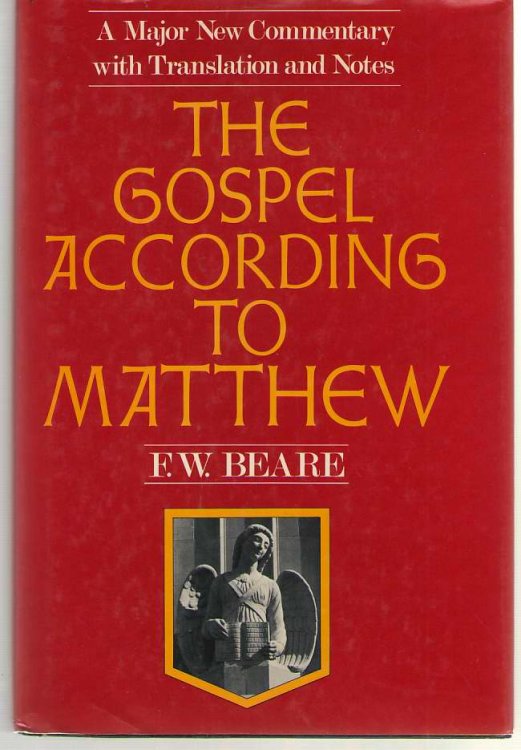The Gospel According To Matthew Translation, Introduction, and Commentary