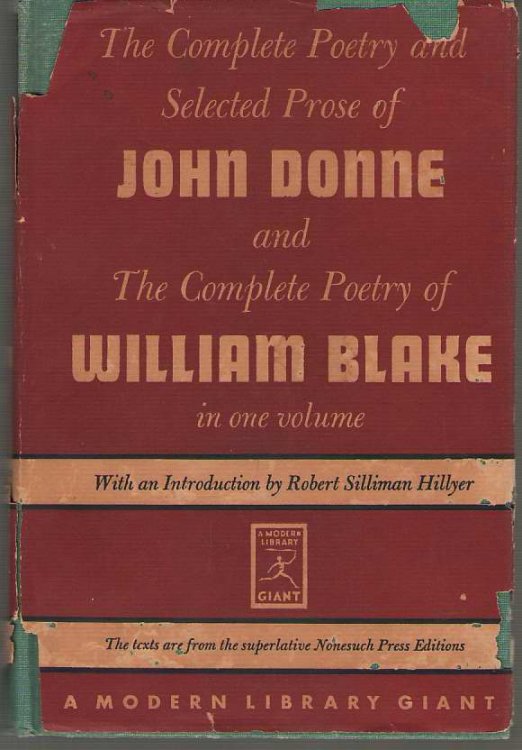The Complete Poetry And Selected Prose Of John Donne & The Complete Poetry Of William Blake