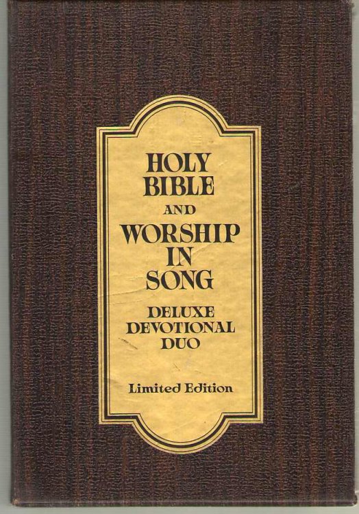 Holy Bible And Worship In Song Deluxe Devotional Duo
