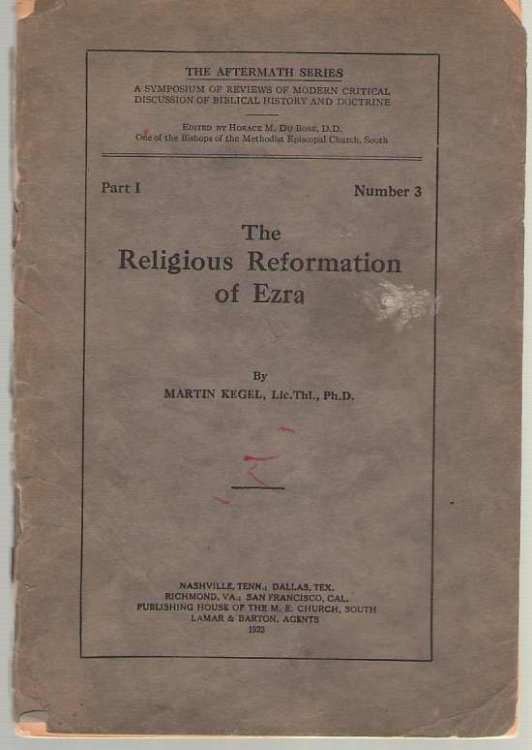 The Religious Reformation Of Ezra