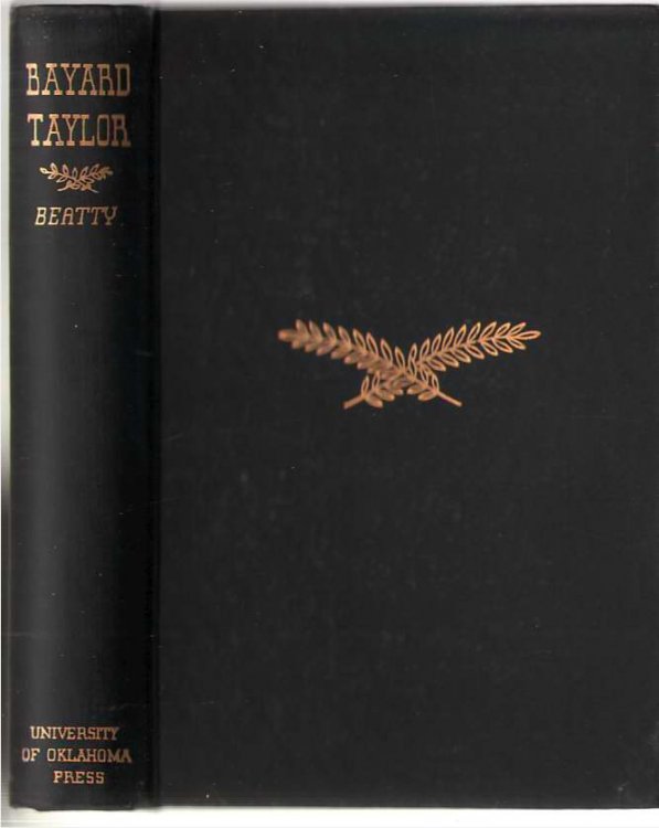 Bayard Taylor; Laureate of the Gilded Age