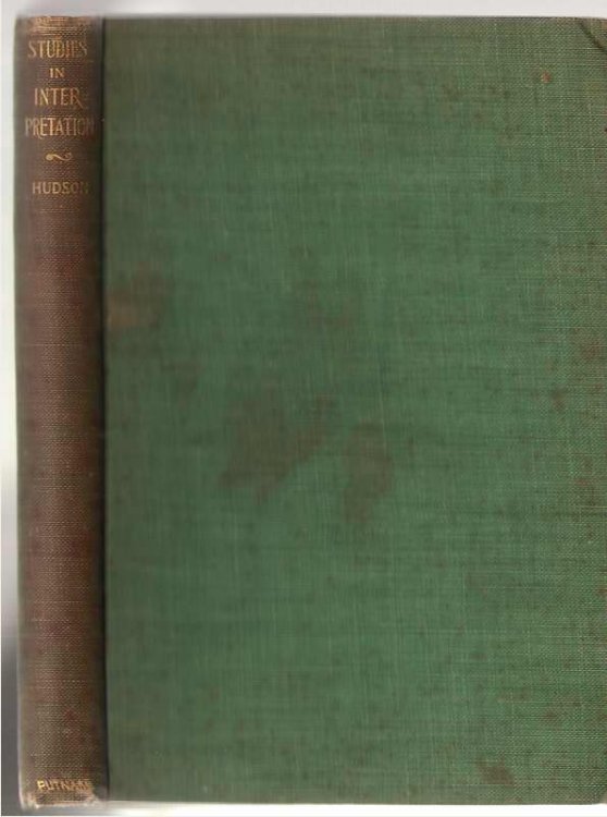 Studies in Interpretation; Keats, Clough, Matthew Arnold