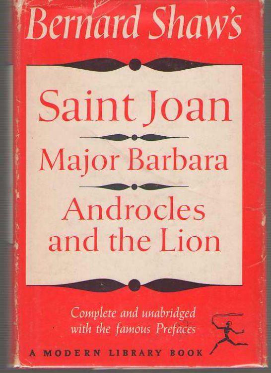 Bernard Shaw's Saint Joan, Major Barbara, Androcles And The Lion