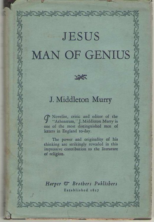 Jesus Man of Genius