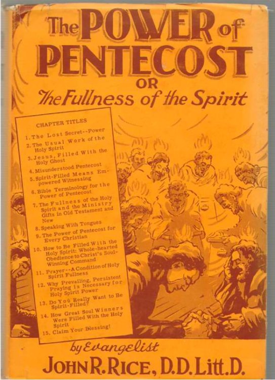 The Power of Pentecost or the Fullness of the Spirit