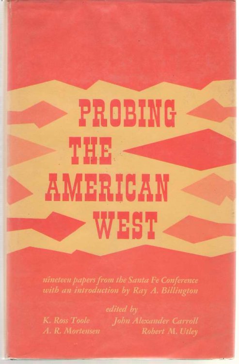 Probing the American West Nineteen Papers from the Santa Fe Conference