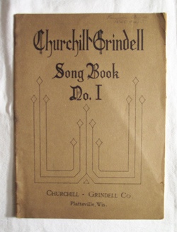 Churchill Grindell Song Book - No I Contains Songs for the Primary and Intermediate Grades