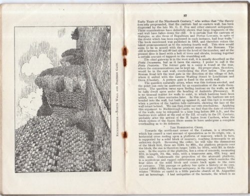 A Popular Handbook Of The Nine Fortresses On The Saxon Shore: Erected During The Roman Era : Their Description, Past And Present, With Illustrations, Plans, And Map, By Hugh Lanaway.