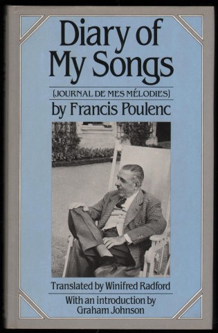 Diary of My Songs. (Journal de mes Melodies). Translated by Winifred Radford.