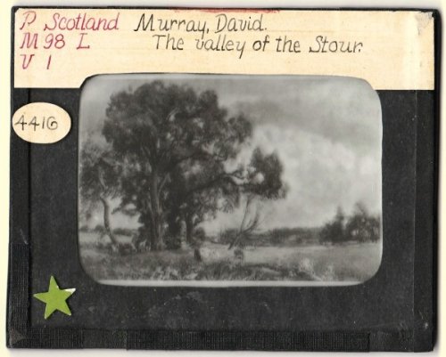 The Valley Of The Stour by David Murray - Magic Lantern Slide. [no date - c.1900] .