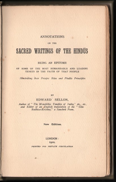 Image for Annotations on the Sacred Writings of the Hindus. Annotations on the Sacred Writings of the Hindus.