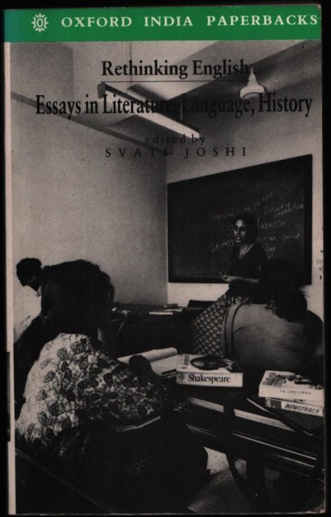 Rethinking English: Essays in Literature, Language, History.