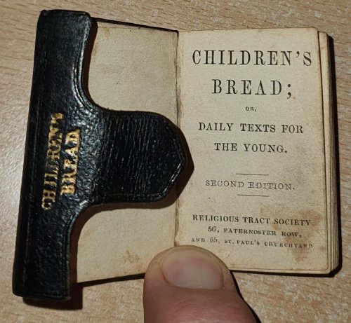 Children's Bread; Or Daily Texts For The Young. Second Edition.