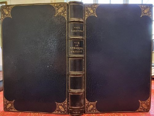 Vie de S. Francois D'Assise Par Paul Sabatier. Ouverage Couronne Par L'Academie francaise (Prix Marcelin Guerin). Trente-Cinquieme Edition.
