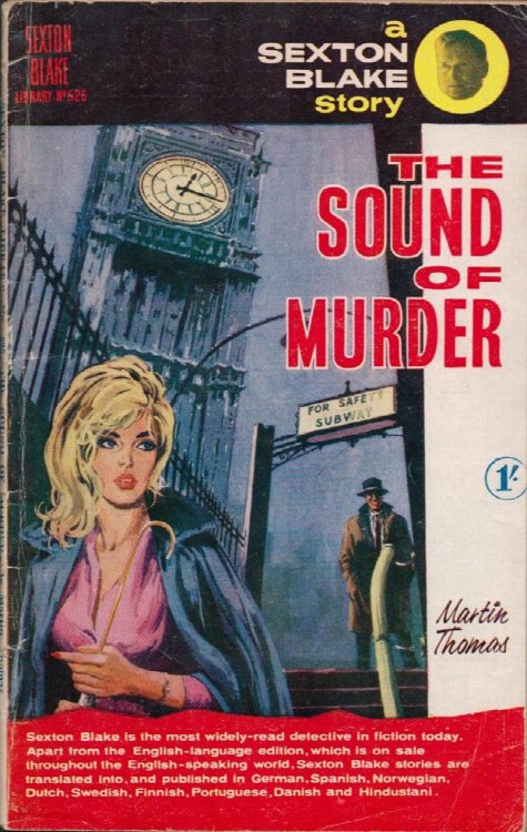 The Sound of Murder. (Sexton Blake Library No.525).