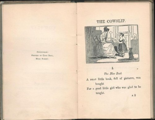 The Cowslip; or More Cautionary Stories in Verse.