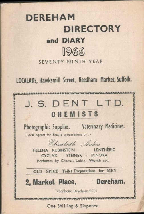 Image for Dereham Directory and Almanack. 1966. Dereham Directory and Almanack. 1966.