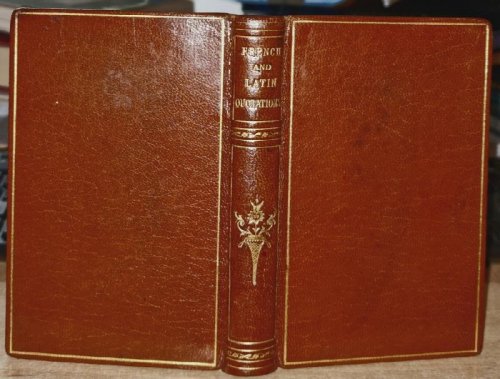 French And Latin Quotations. Asprey Reference Library .