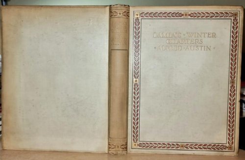 Lamia's Winter-Quarters By Alfred Austin .