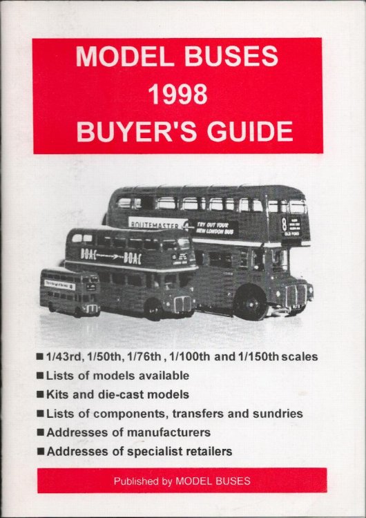 Model Buses 1998 Buyer's Guide.