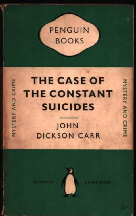 The Case of the Constant Suicides.