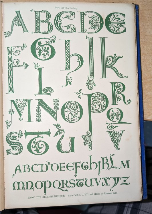 The Hand Book of Mediaeval Alphabets and Devices. By Henry Shaw, F.S.A. Author of Devices and decorations of the Middle Ages &c. &c.