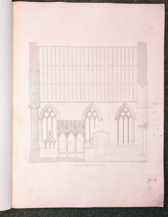 Plans, Sections And Elevations Of The Chancel of All Saints' Church, Hawton, Nottinghamshire. With Descriptive Account. By George Gordon Place, Architect, Nottingham.